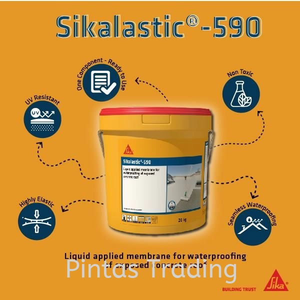 Sikalastic 590 | Economical Liquid Applied Roof Waterproofing With ...