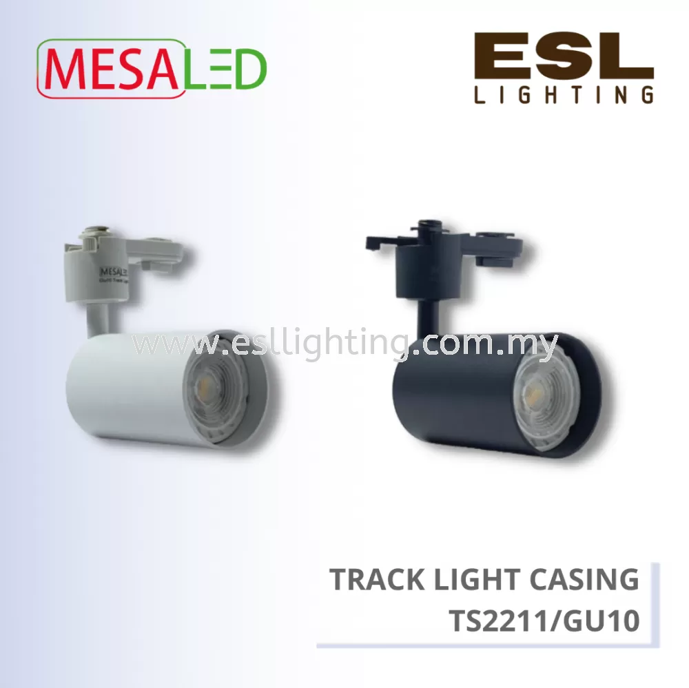 MESALED TRACK LIGHT CASING GU10 - TS2211/GU10