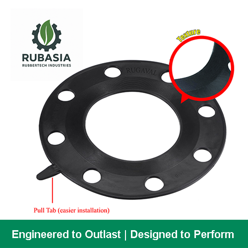 Rubber Gasket with Pull Tabs
