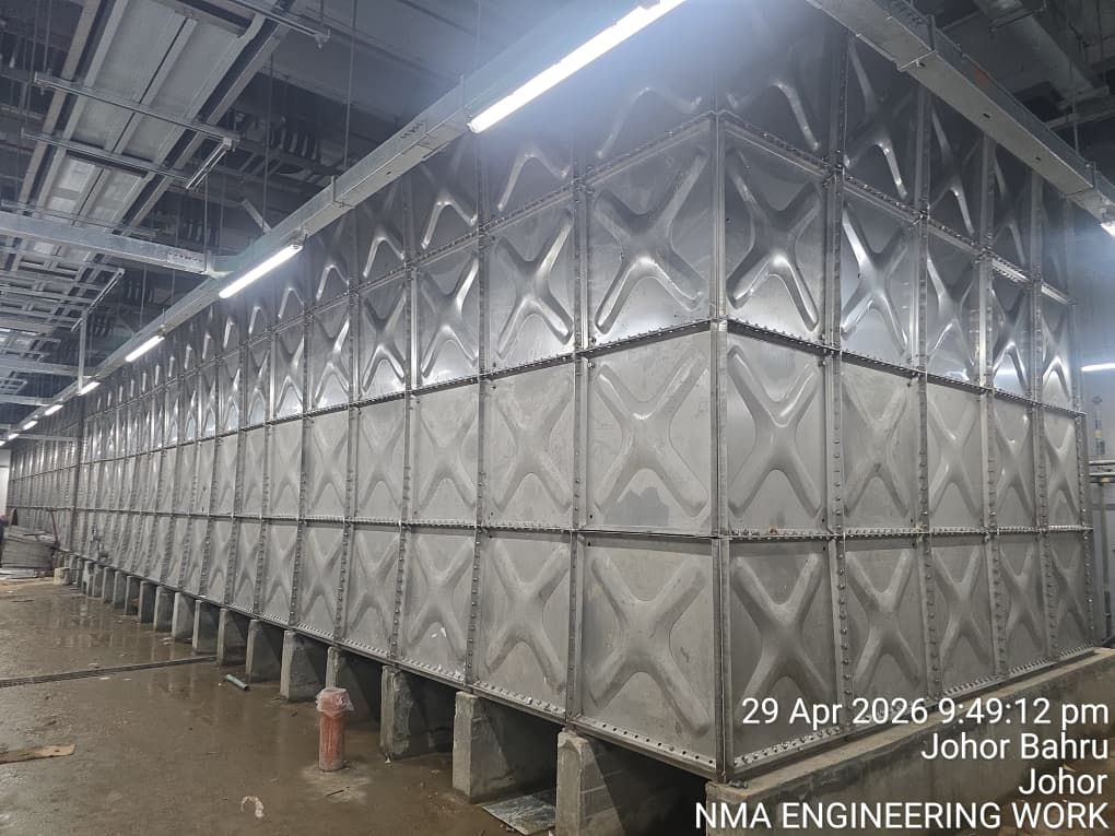 ss304 stainless steel press steel tank