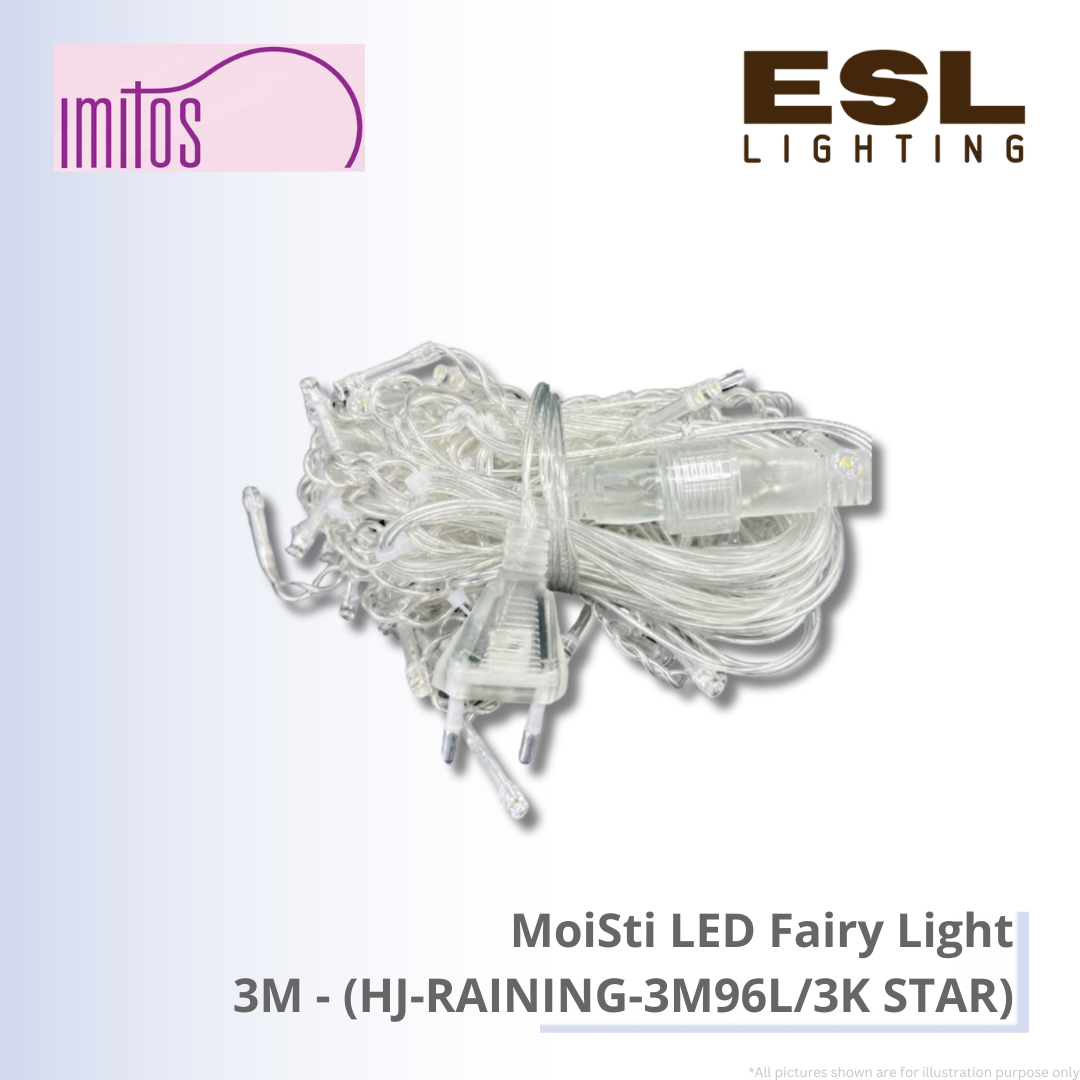 IMITOS MoiSti LED Fairy Light 3M - HJ-RAINING-3M96L/3K STAR