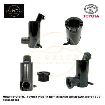 MOWTNDTVIO14L - TOYOTA VIOS '14 NCP150 DENSO WIPER TANK MOTOR ( L ) 85330-OD130