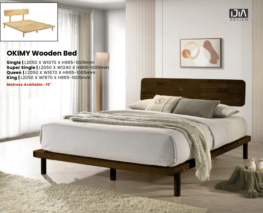 Wooden Bed