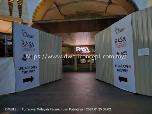 OUTDOOR HOARDING BANNER INSTALLATION SERVICE AT PUTRAJAYA | CYBERJAYA | SEPANG | SELANGOR