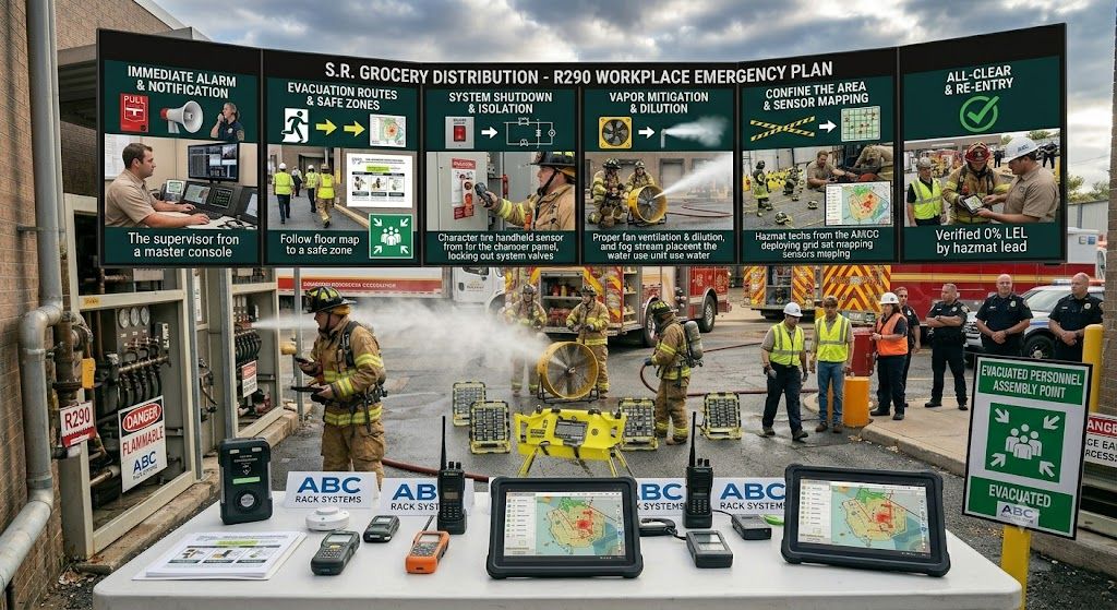 R290 workplace emergency plan