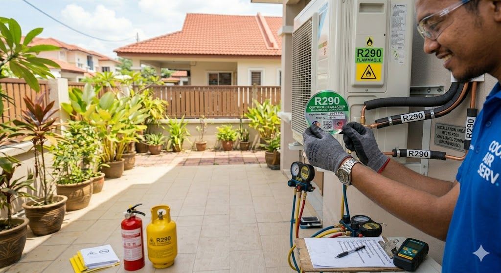 R290 installation compliance standards