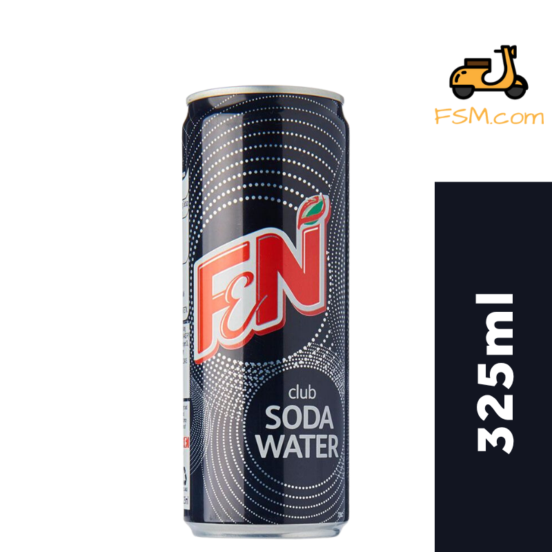 F&N Soda Water 325ml (24 cans)