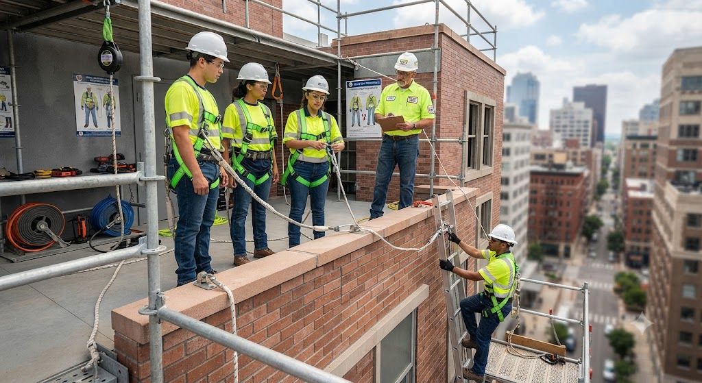 aircond technician safety training at height