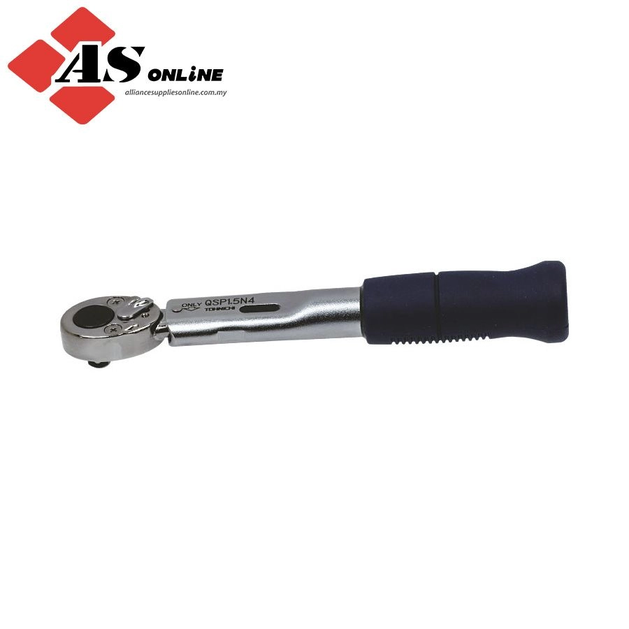 TOHNICHI QSP / QSP-MH Ratchet Head Type Preset Torque Wrench / Model: QSP3N4