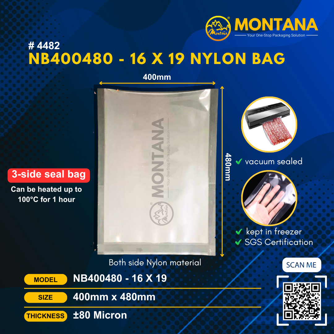 (4482) NB400480 - 16 x 19 NYLON BAG