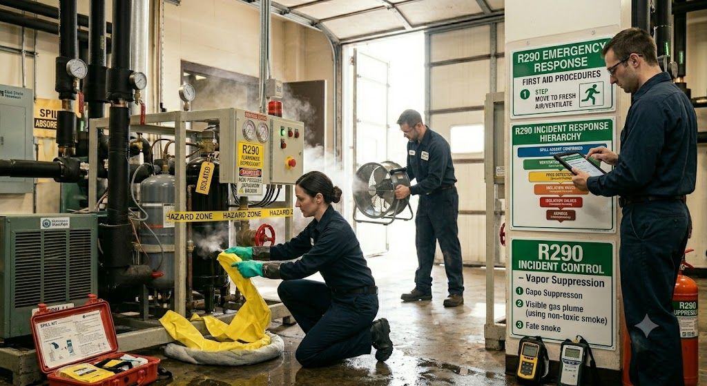 R290 incident control procedures