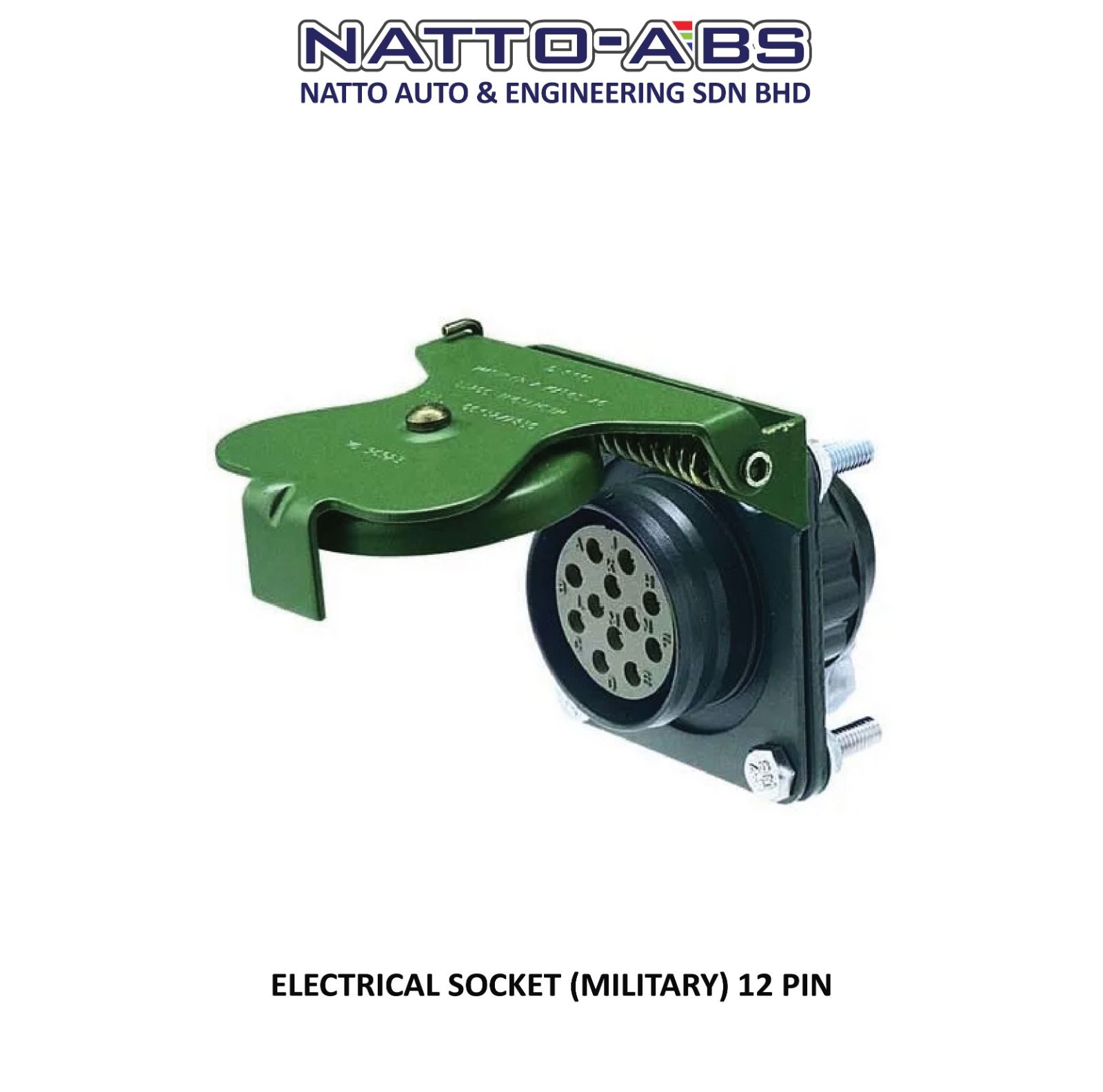 Electrical Socket (Military Vehicle) 12 Pin