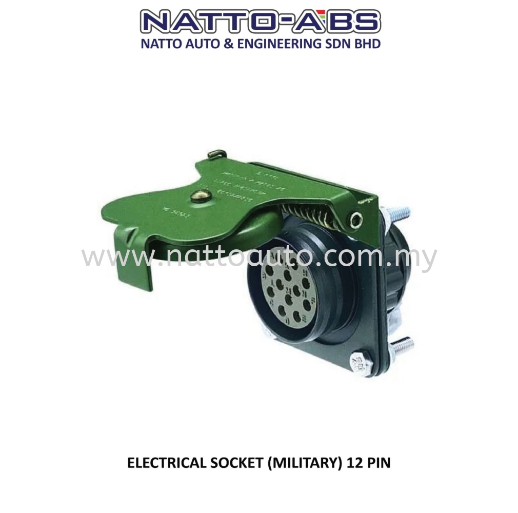 Electrical Socket (Military Vehicle) 12 Pin