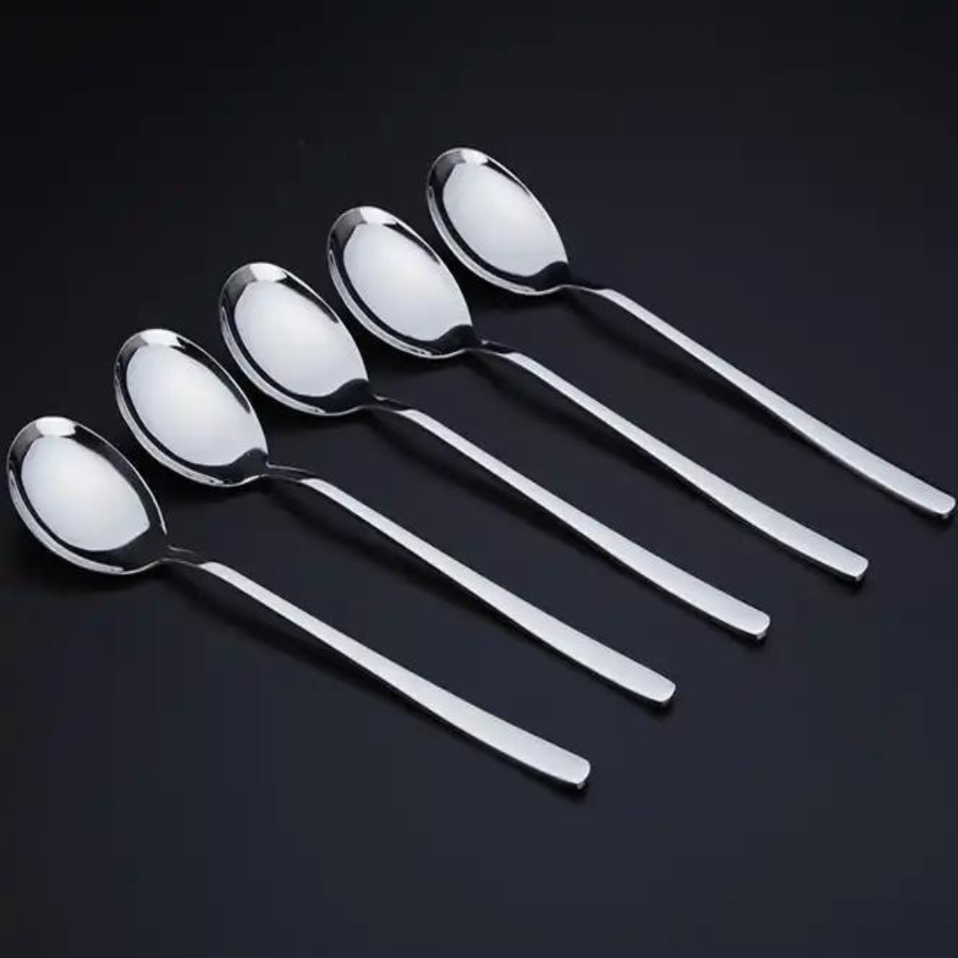 Custom Logo Korean Style Stainless Stain Cutlery Spoon  02