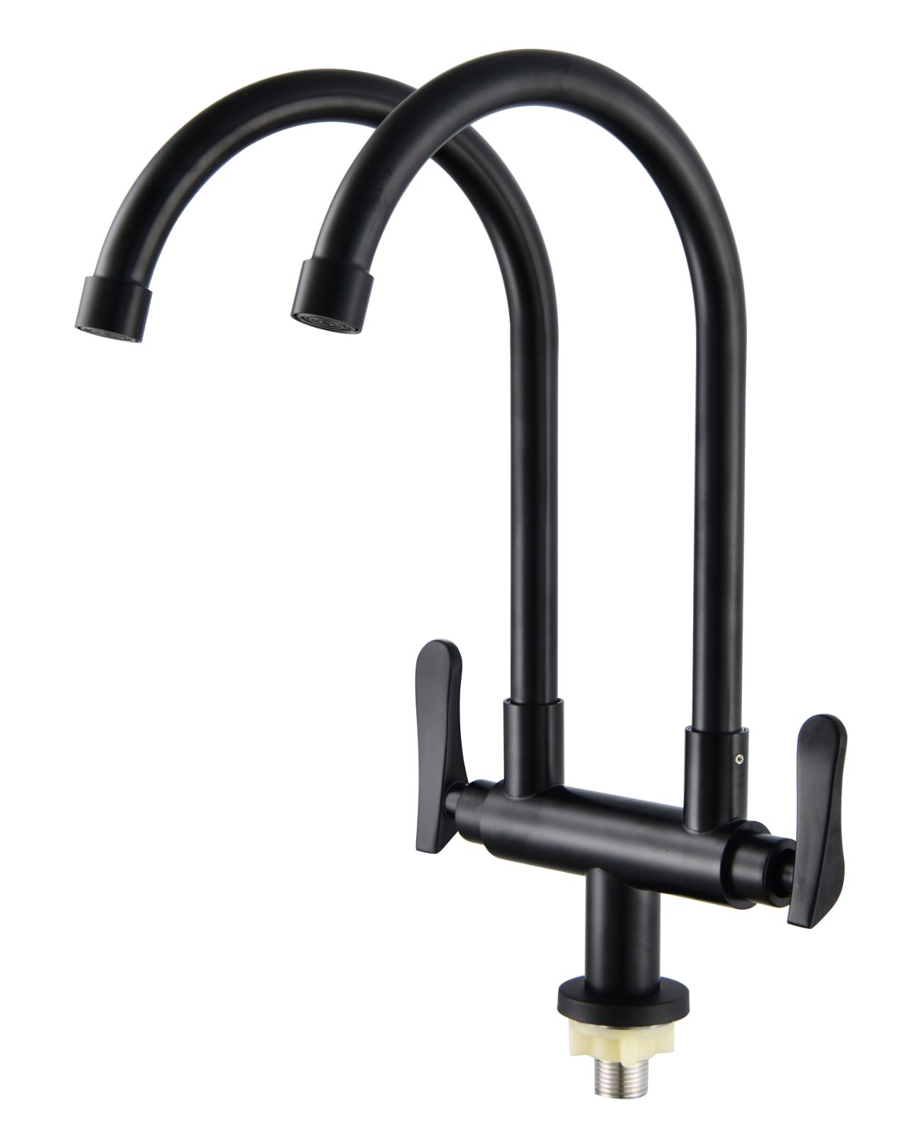 MOCHA MKT4513SS-BL-DIY Pillar Mount Double Kitchen Water Tap Paip Air Dapur 厨房水龙头