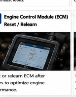 Engine Control Module Ecm Reset Relearn
