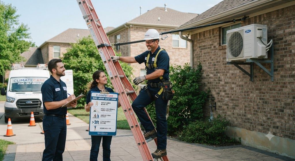 professional HVAC ladder safety training guide