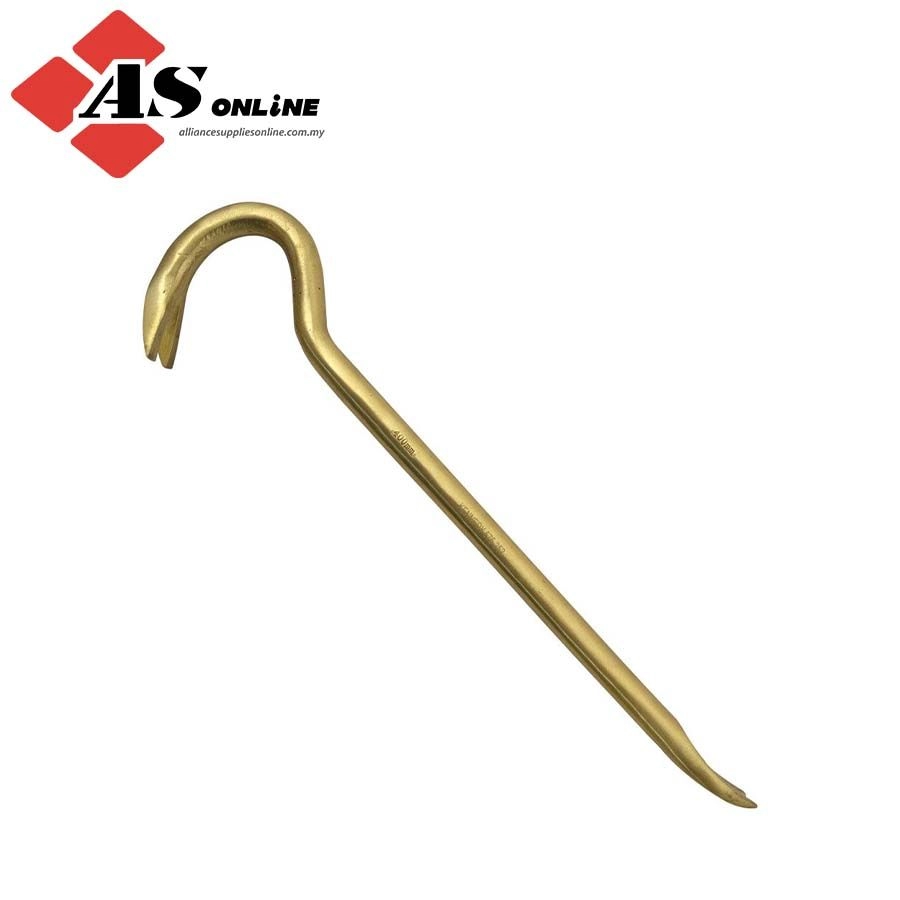 KENNEDY 400mm Non Sparking Wrecking Bar, Beryllium Copper, 19mm Width / Model: KEN5752400K