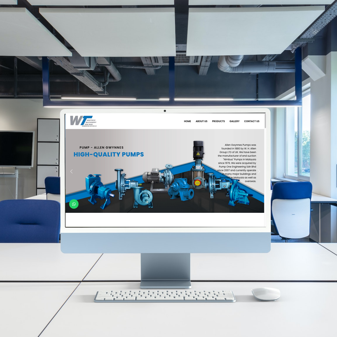 Industrial Equipment Selangor, Metal Machinery Supplier Kl, Pump Web Design | SEO | Digital Marketing | Selangor