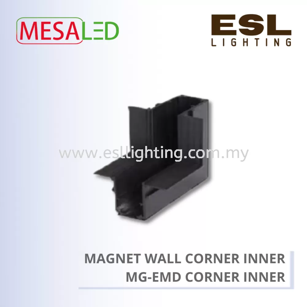 MESALED TRACK LIGHT - MAGNET WALL CORNER INNER - MG-EMD CORNER INNER
