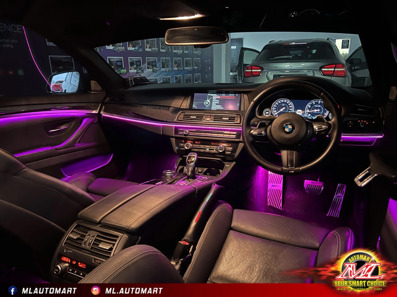 BMW 5 Series F10 Ambient Light