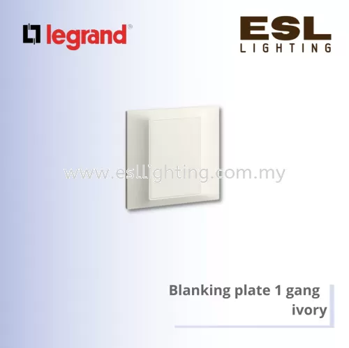 Legrand Belanko™ Blanking plate 1 gang   ivory
