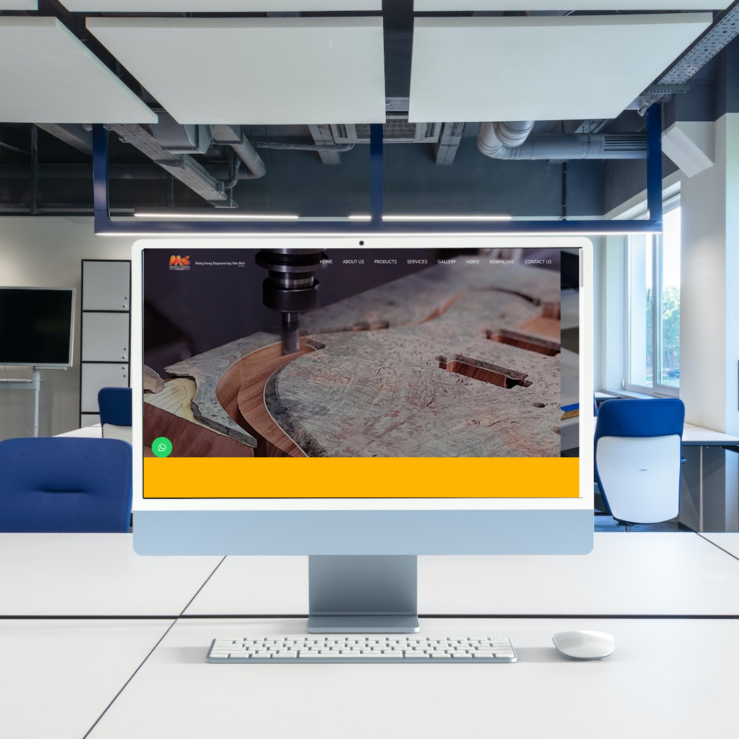 Used Machinery Supplier Website Design & SEO | Kuala Lumpur