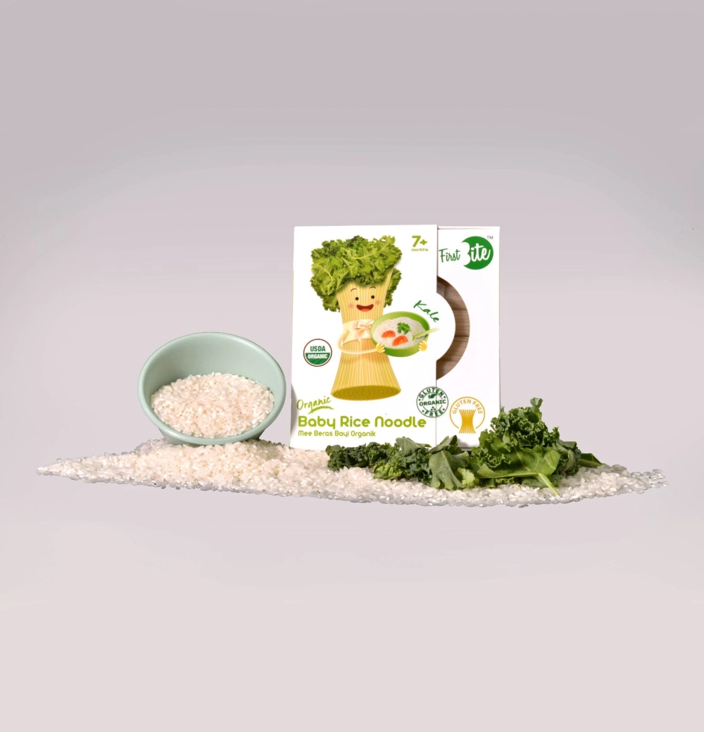 Kale Organic Baby Rice Noodle