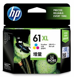 HP 61XL High Yield Tri-color Original Ink Cartridge