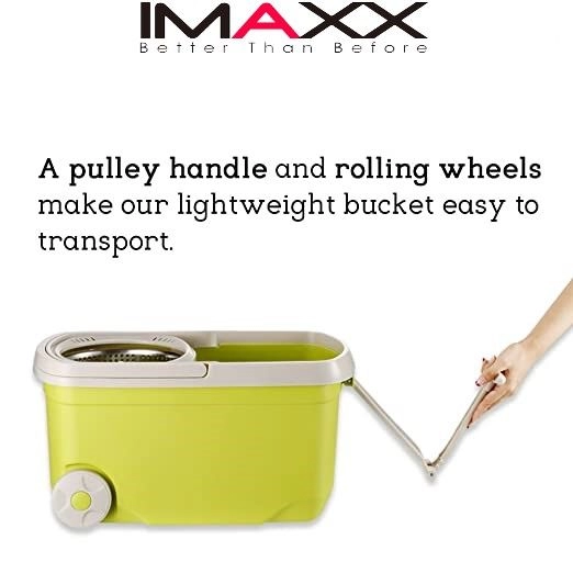 IMAXX Premium Quality Walkable Mop WM-01
