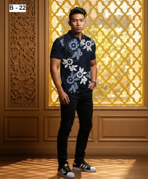 Custom Batik Sublimation T-Shirt