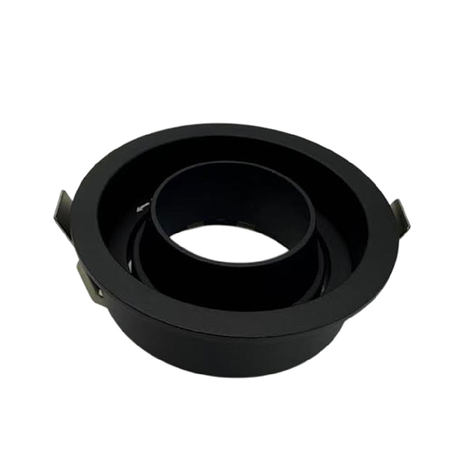 DSY-853-RD-BK+BK Eyeball Casing Recessed Spotlight Frame