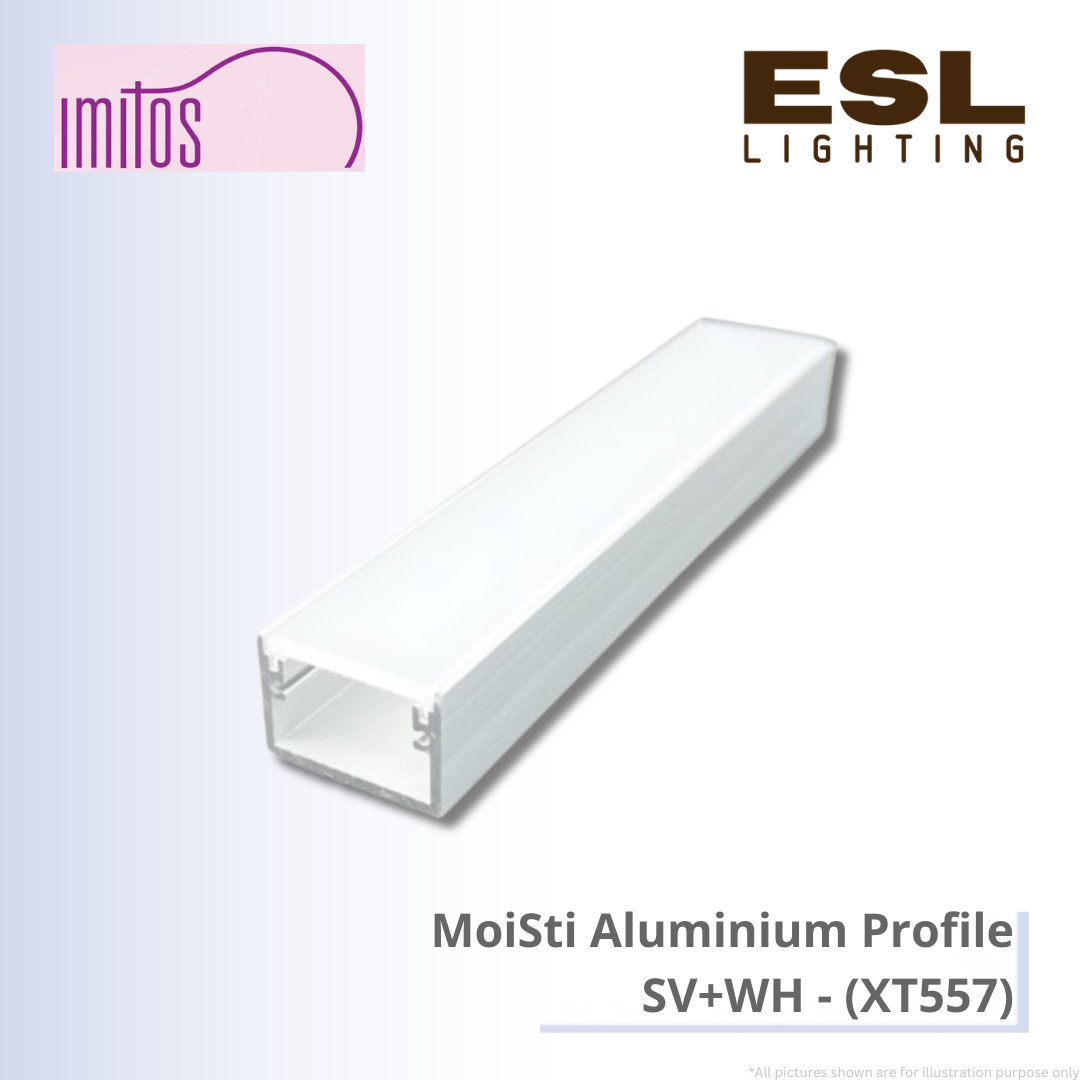 IMITOS MoiSti Aluminium Profile SV+WH - XT557