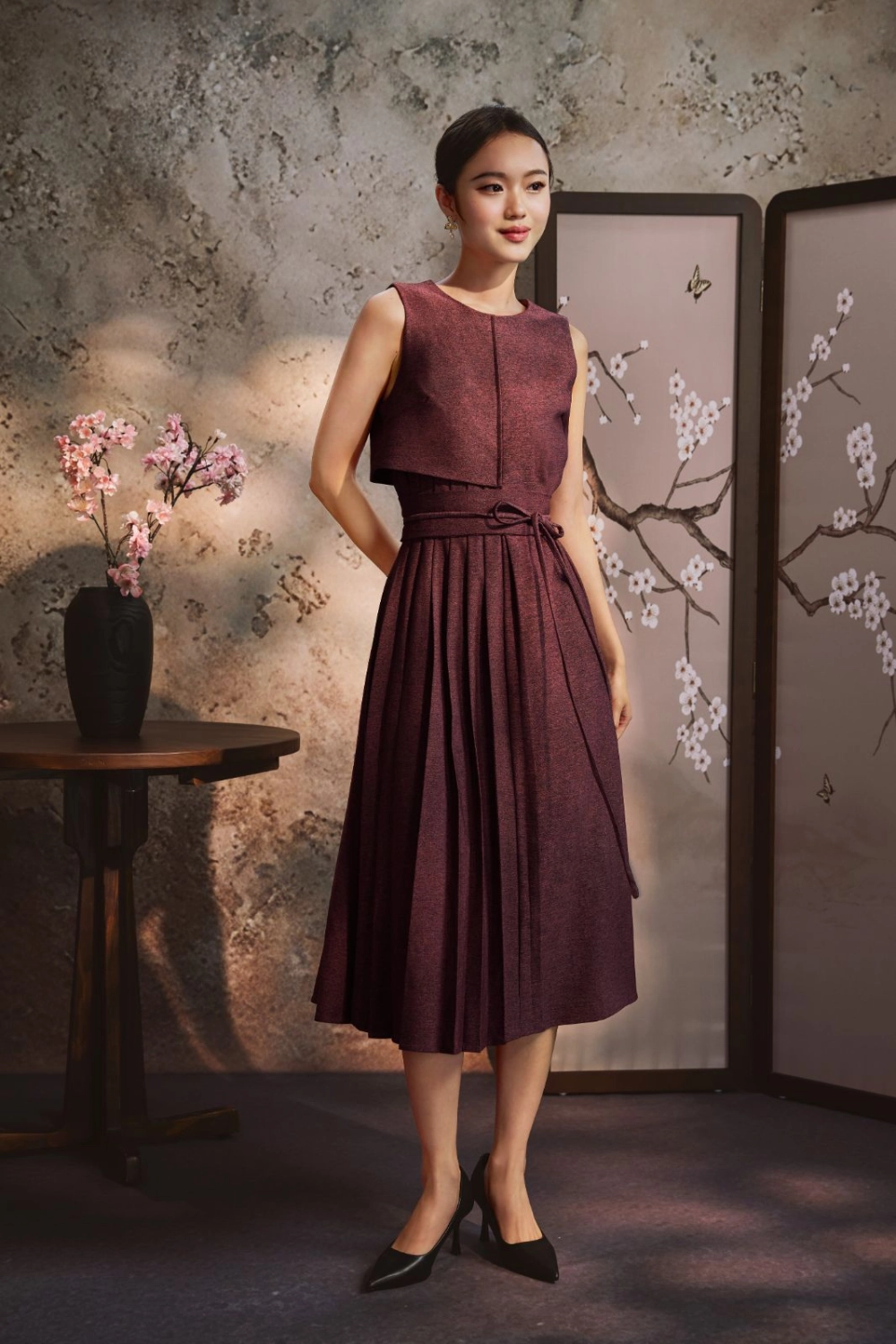 pleated dress malaysia Buy Friends Like These Green Pleated Short Sleeve Midi Dress from Next Malaysia