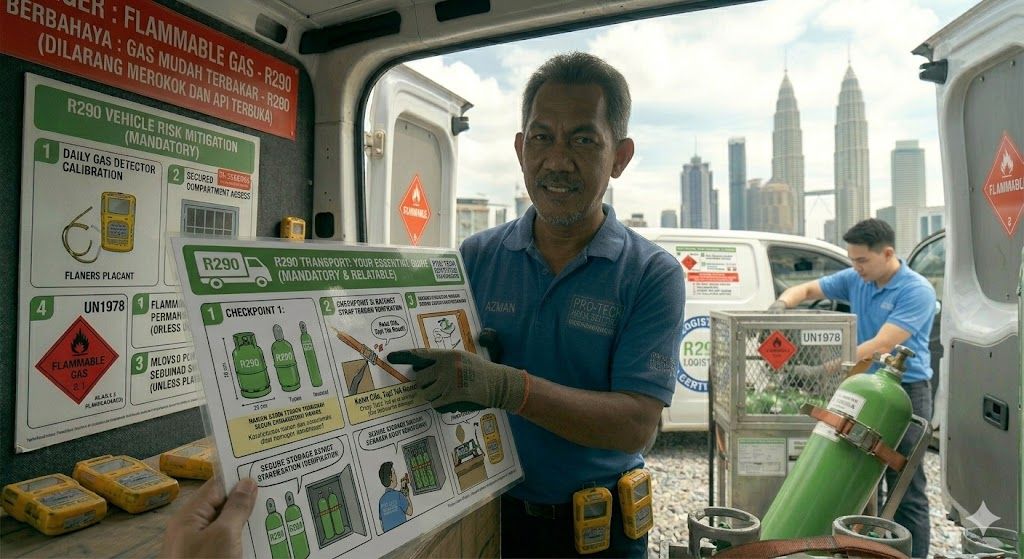 R290 refrigerant transport training guide
