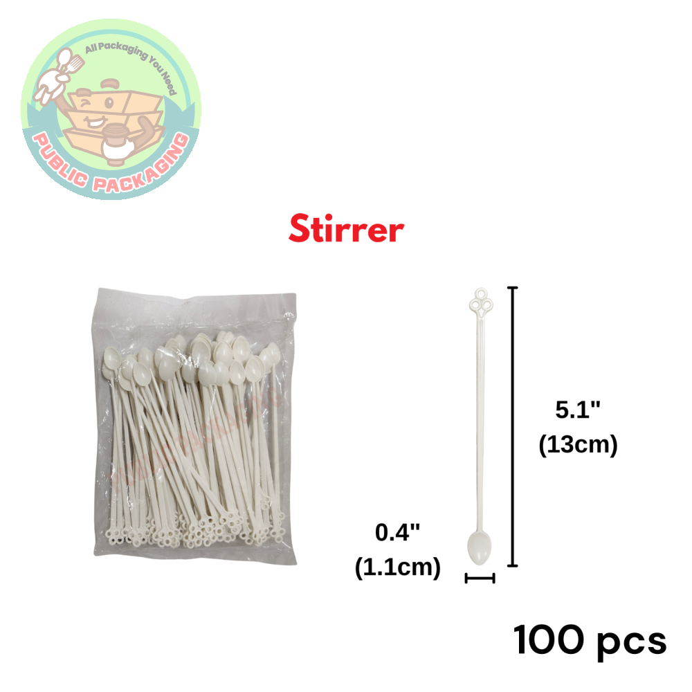 Coffee or Tea Stirrer 5" (100pcs卤)