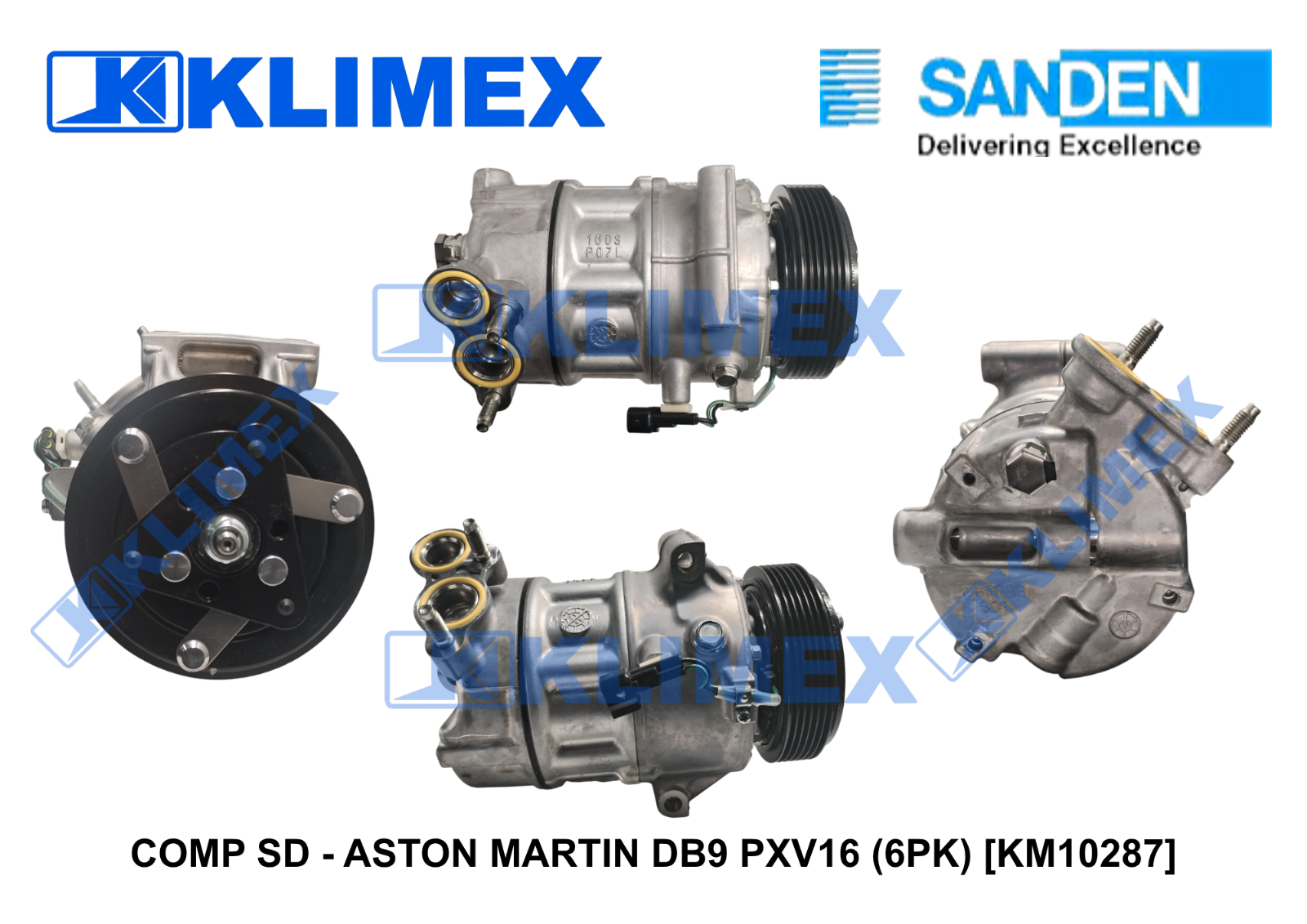COMP SD - ASTON MARTIN DB9 PXV16 (6PK) [KM10287]