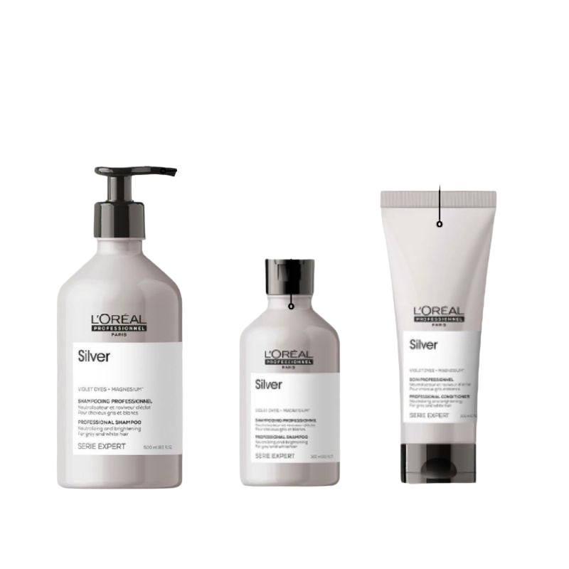 Loreal Expert Series Silver Shampoo / Conditioner