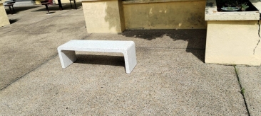 Marble Look Stone Bench | Garden Stone Bench | Outdoor Stone Bench | Outdoor Stone Furniture | Penang | Kl | Kulim Lunas Kedah |  Ipoh Perak | Johor Bahru