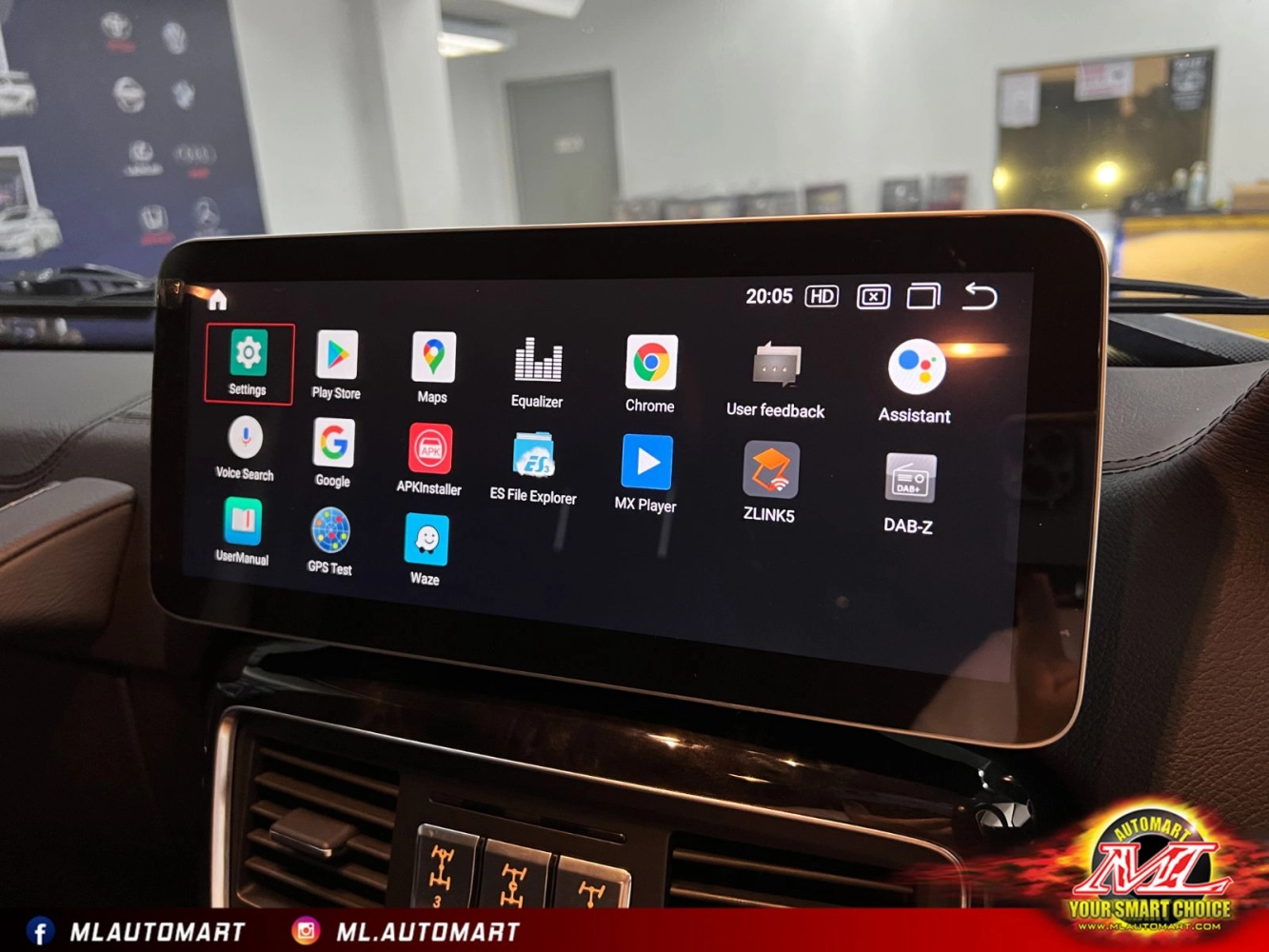 Mercedes Benz G Class W463 Android Monitor