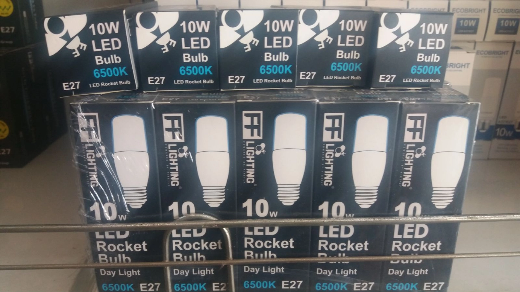 LED Bulb 10W Rocket Bulb DL 6500K E27