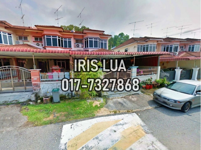 Taman Bukit Flora @2 Storey Terrace House Bank Lelong/Auction