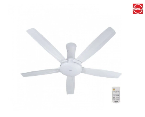 Panasonic Bayu 5 5 Blade 1400mm (56") F-M14DZ Ceiling Fan (White)