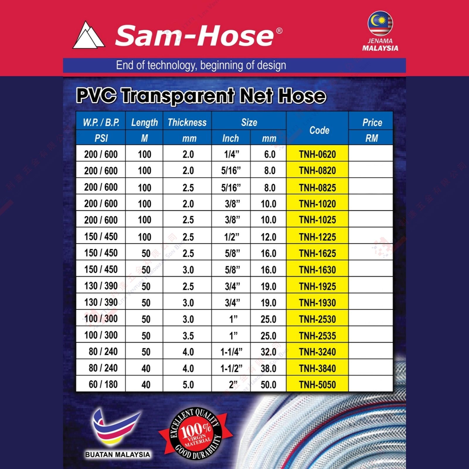 SAMHOSE BRAND
