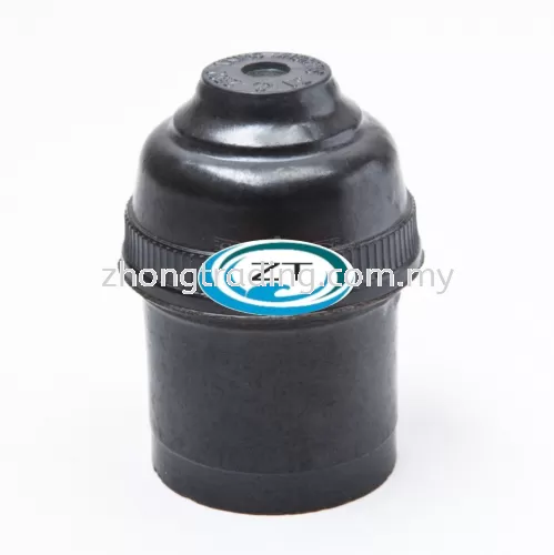 E27 Lamp Holder (black) 218 -good quality