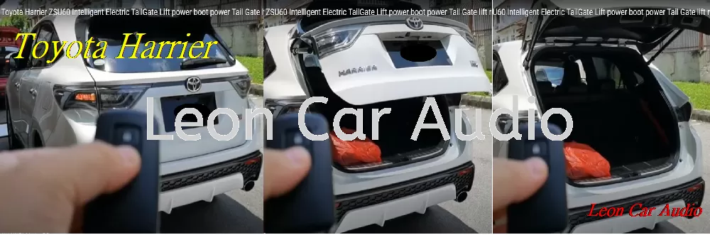 toyota harrier intelligent electric TailGate Lift power boot power Tail Gate lift system
