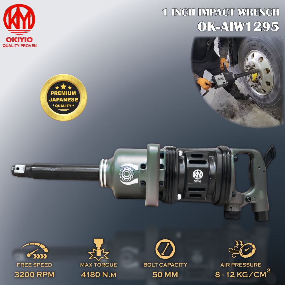OKIYIO AIR IMPACT WRENCH 1"