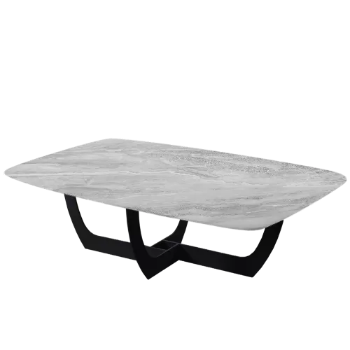 Squad Marble Coffee Table (Grey)