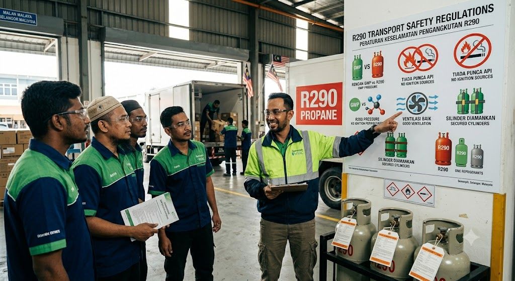 R290 transport safety regulations