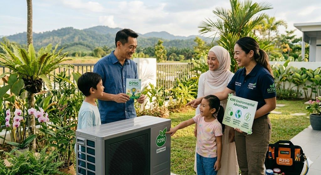 R290 HVAC environmental advantages